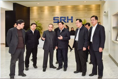 浙江省委副书记、省长李强带领省直有关部门负责同志莅临森赫电梯调研指导工作